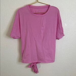 A new day Pink Short Sleeve Tee- Large